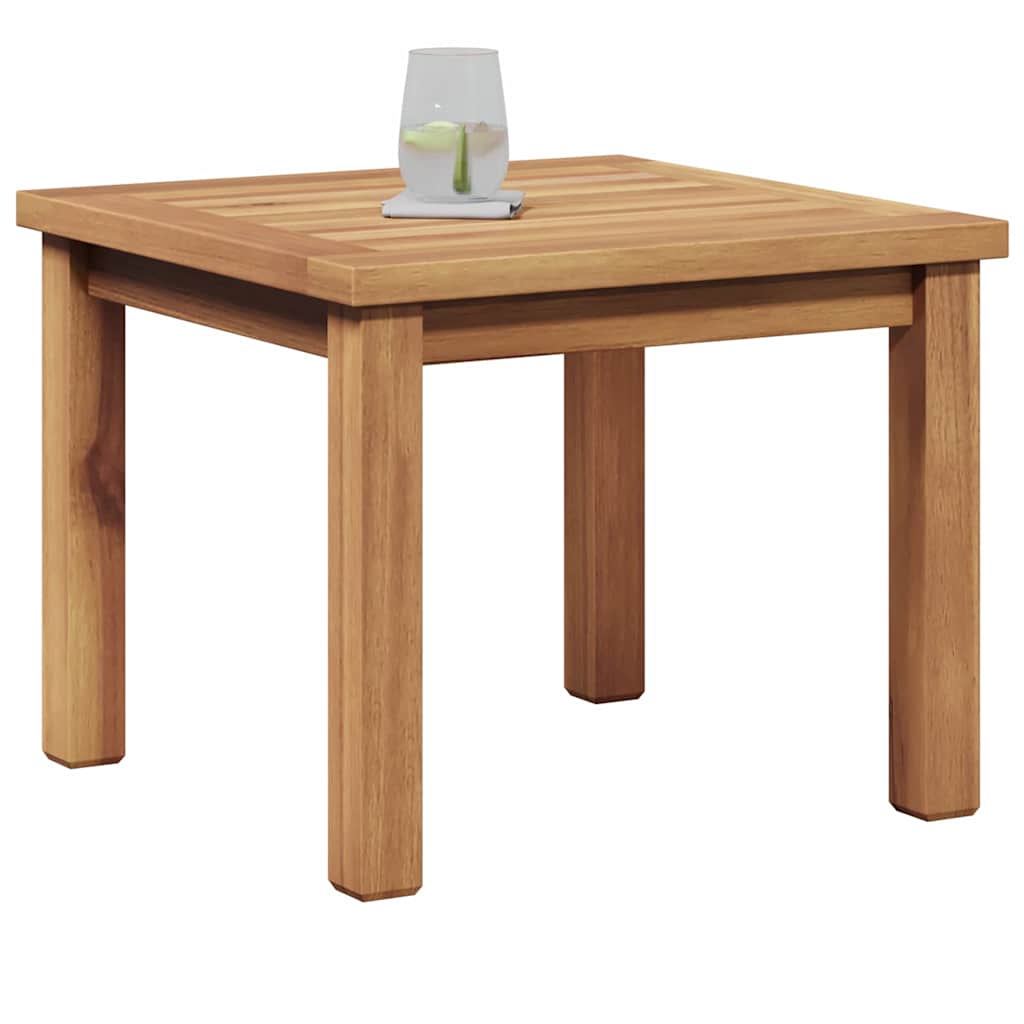 Salontafel Bruin 45 x 45 x 36 cm Massief Teakhout is nu te koop bij PeponiXL, paradijselijk wonen!