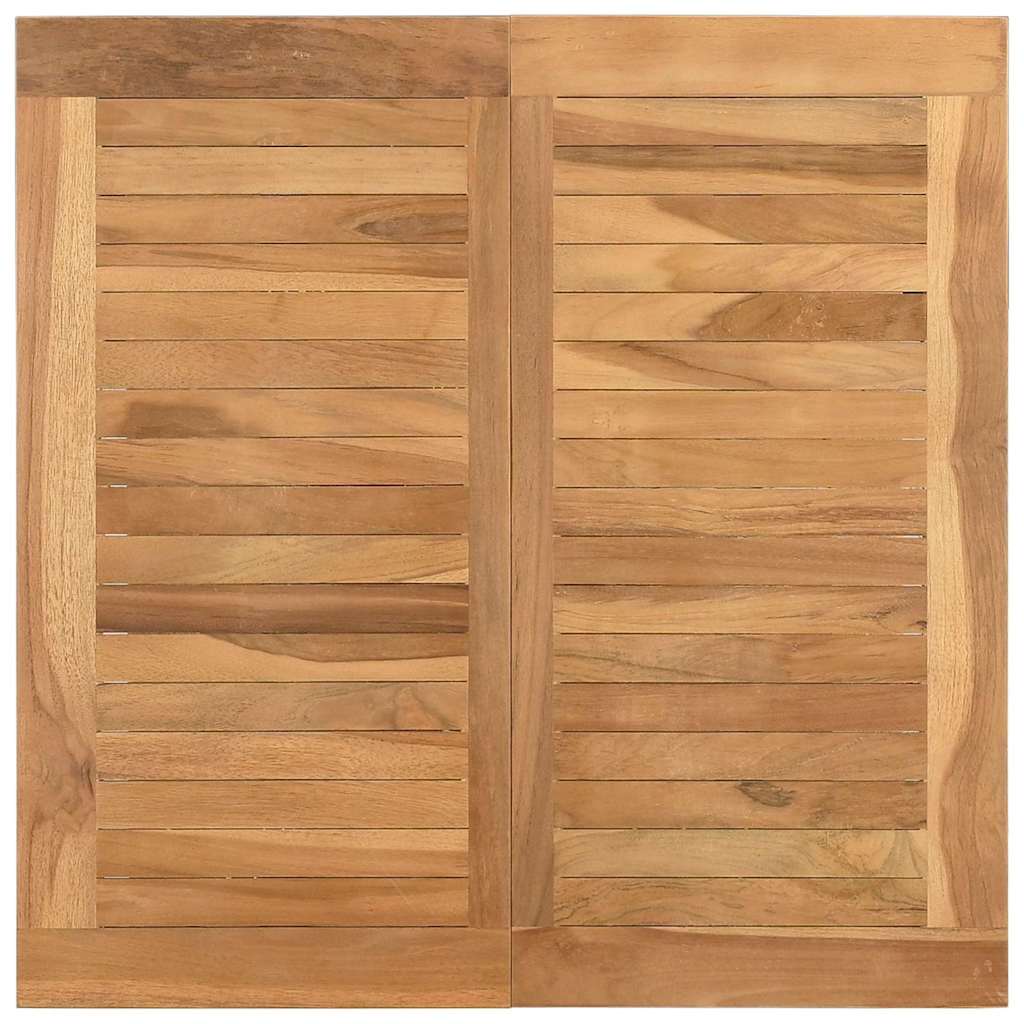 Salontafel Bruin 60 x 60 x 36 cm Massief Teakhout is nu te koop bij PeponiXL, paradijselijk wonen!