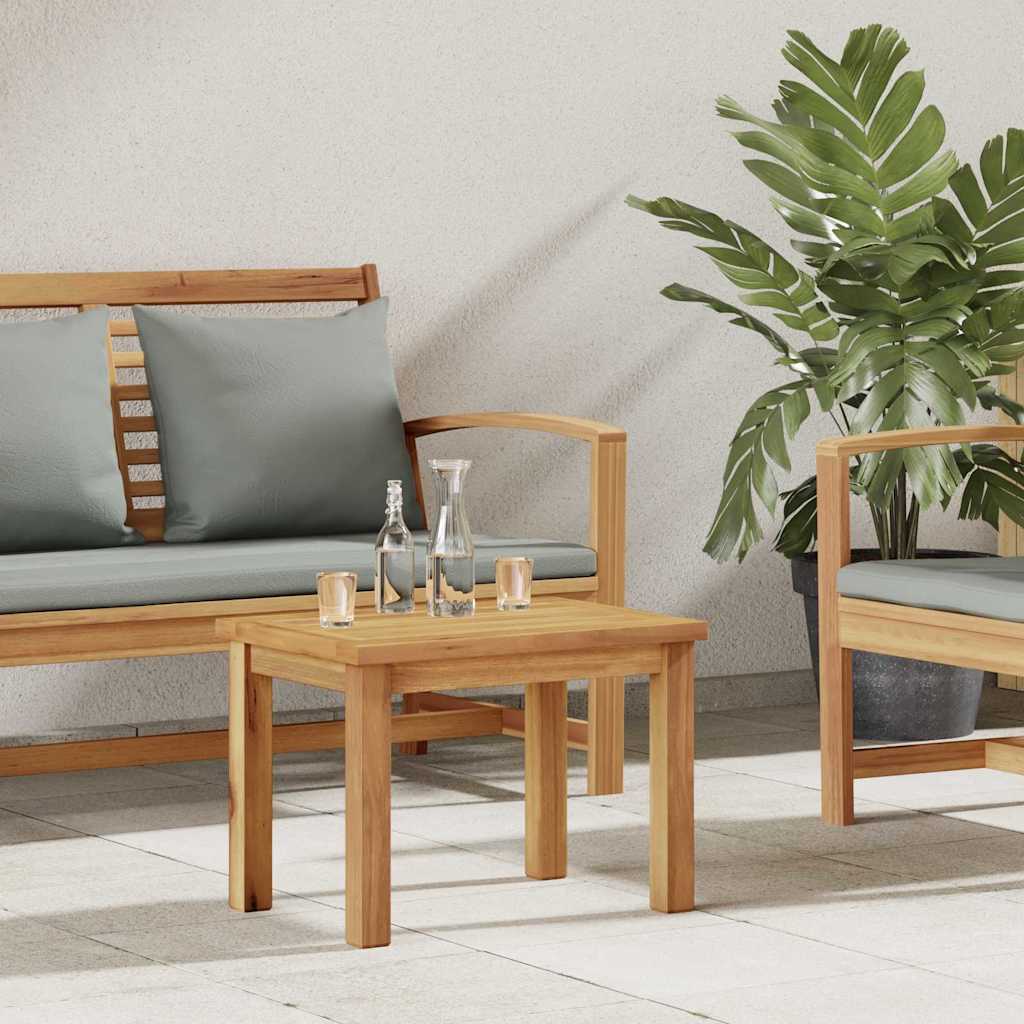 Salontafel Bruin 50 x 35 x 36 cm Massief Teakhout is nu te koop bij PeponiXL, paradijselijk wonen!
