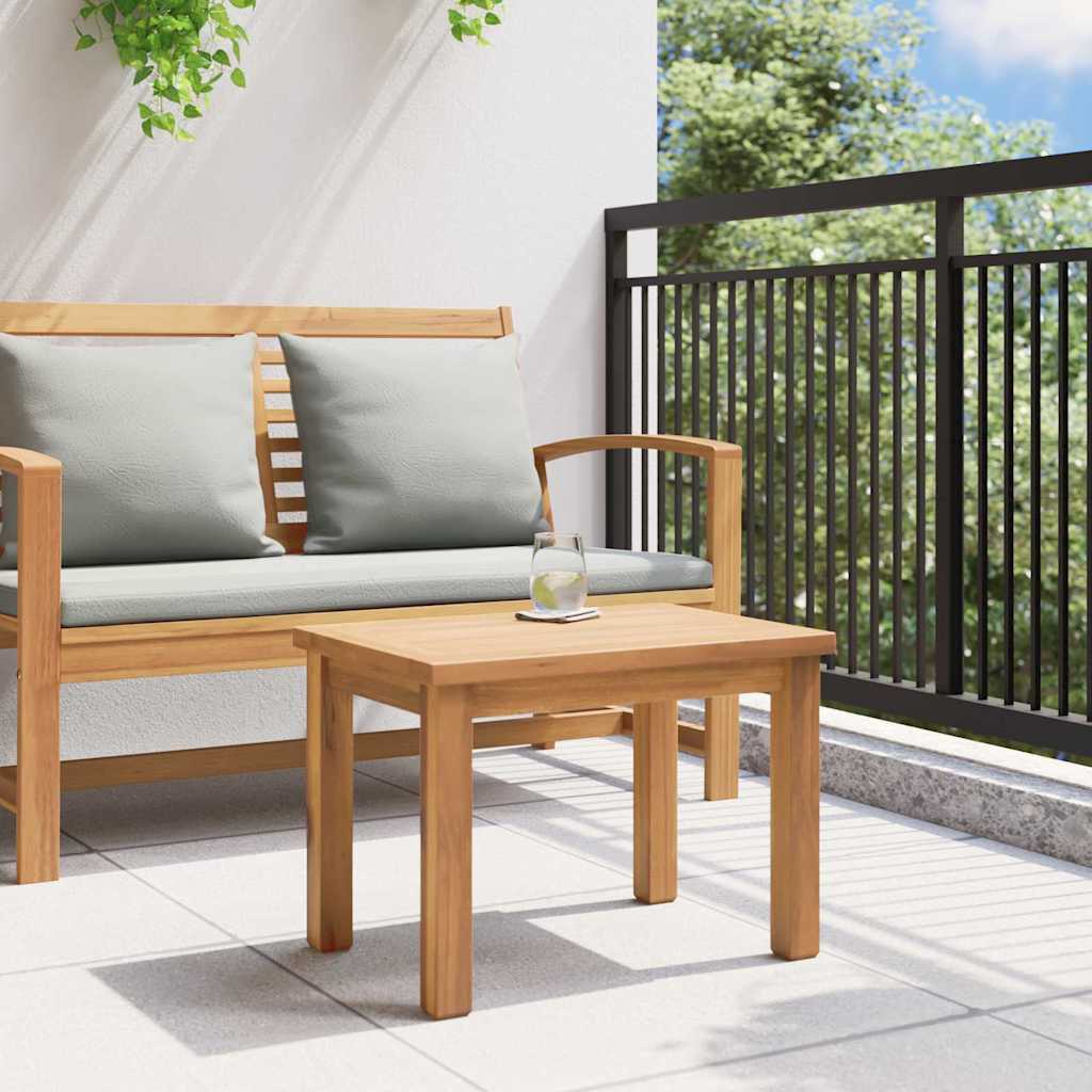 Salontafel Bruin 50 x 35 x 36 cm Massief Teakhout is nu te koop bij PeponiXL, paradijselijk wonen!