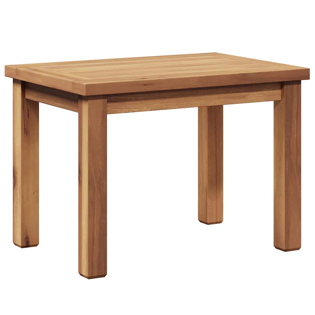 Salontafel Bruin 50 x 35 x 36 cm Massief Teakhout is nu te koop bij PeponiXL, paradijselijk wonen!