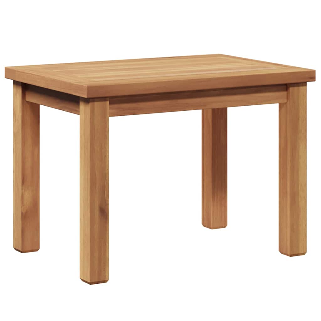 Salontafel Bruin 50 x 35 x 36 cm Massief Teakhout is nu te koop bij PeponiXL, paradijselijk wonen!