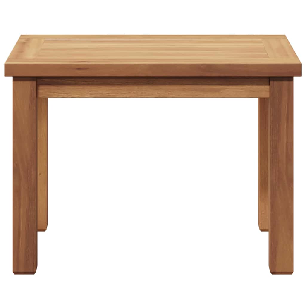 Salontafel Bruin 50 x 35 x 36 cm Massief Teakhout is nu te koop bij PeponiXL, paradijselijk wonen!