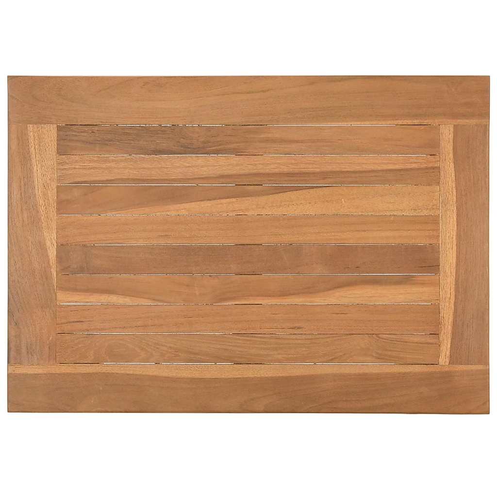 Salontafel Bruin 50 x 35 x 36 cm Massief Teakhout is nu te koop bij PeponiXL, paradijselijk wonen!