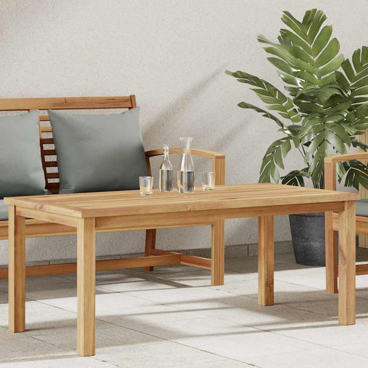 Salontafel Bruin 110 x 55 x 45 cm Massief Teakhout is nu te koop bij PeponiXL, paradijselijk wonen!