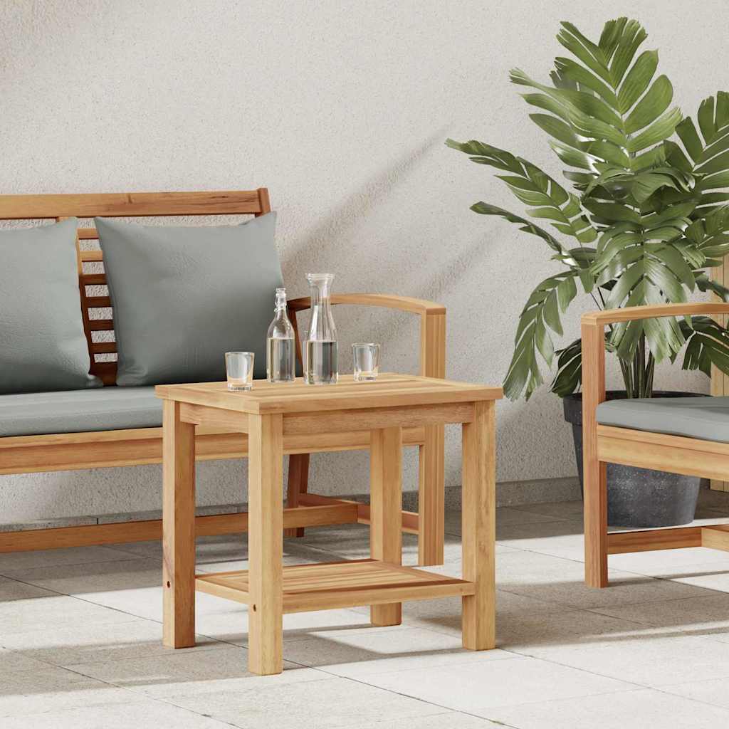 Salontafel met opslag Bruin 50 x 35 x 45 cm Massief Teakhout is nu te koop bij PeponiXL, paradijselijk wonen!