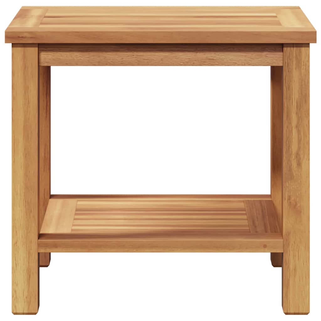 Salontafel met opslag Bruin 50 x 35 x 45 cm Massief Teakhout is nu te koop bij PeponiXL, paradijselijk wonen!