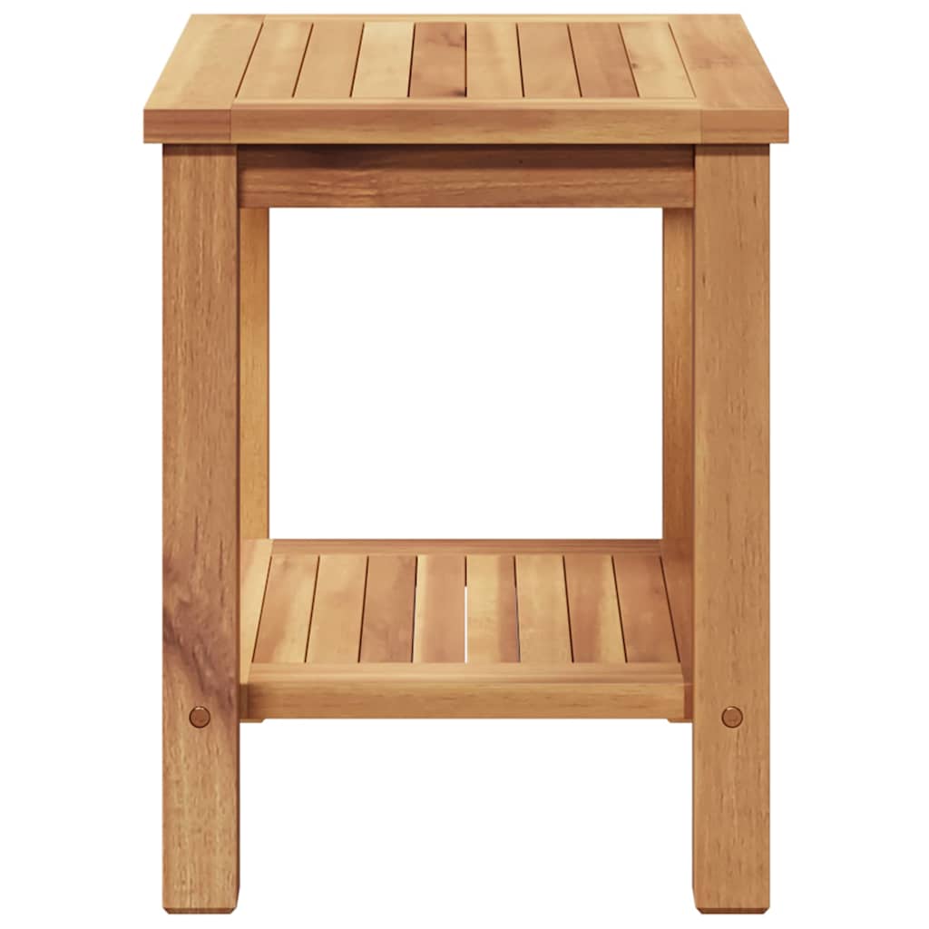 Salontafel met opslag Bruin 50 x 35 x 45 cm Massief Teakhout is nu te koop bij PeponiXL, paradijselijk wonen!