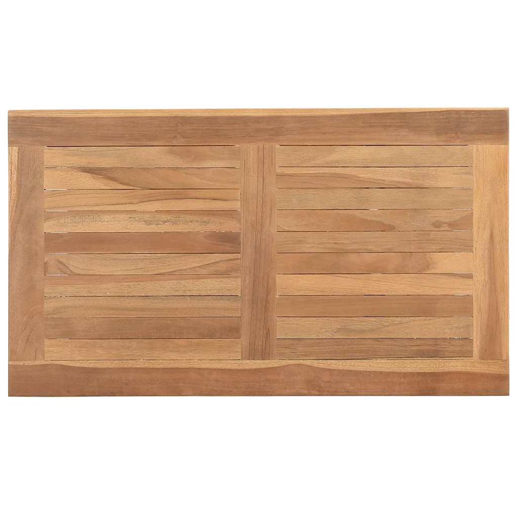 Salontafel met opslag Bruin 70 x 40 x 45 cm Massief Teakhout is nu te koop bij PeponiXL, paradijselijk wonen!