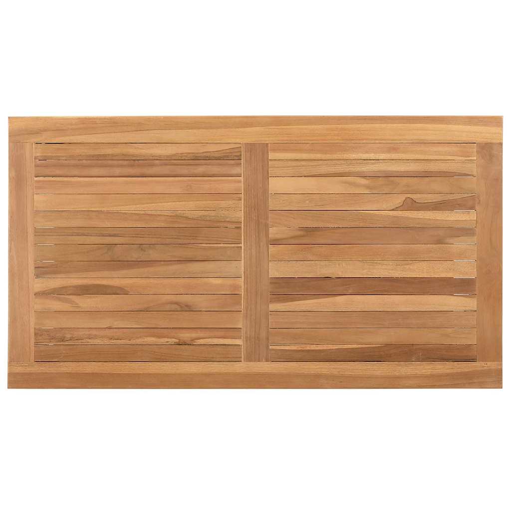 Salontafel met opslag Bruin 90 x 50 x 45 cm Massief Teakhout is nu te koop bij PeponiXL, paradijselijk wonen!