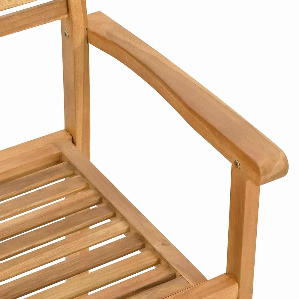 Stoel 4 pcs Bruin 56 x 55 x 90.5 cm Massief Teakhout is nu te koop bij PeponiXL, paradijselijk wonen!