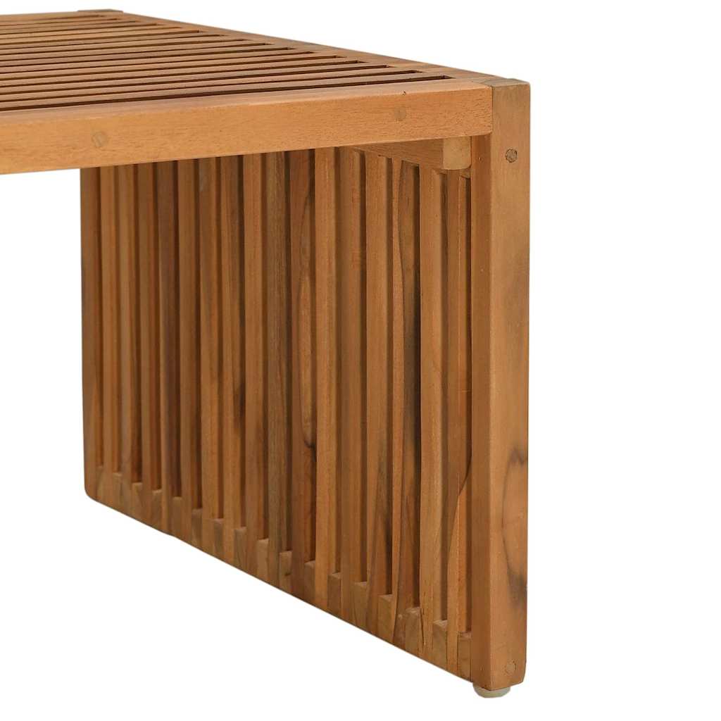Tuin Bijzettafel Bruin 90 x 50 x 36 cm Massief Teakhout is nu te koop bij PeponiXL, paradijselijk wonen!