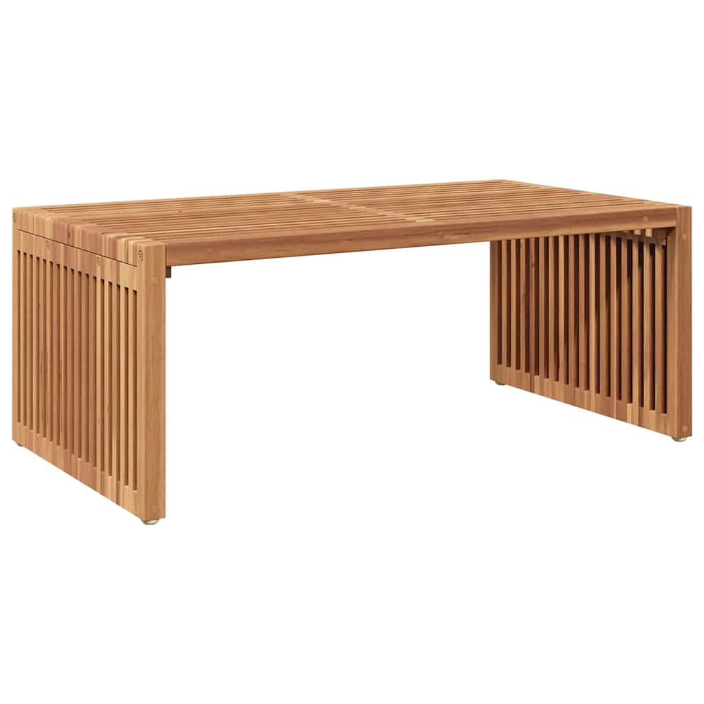 Tuin Bijzettafel Bruin 90 x 50 x 36 cm Massief Teakhout is nu te koop bij PeponiXL, paradijselijk wonen!