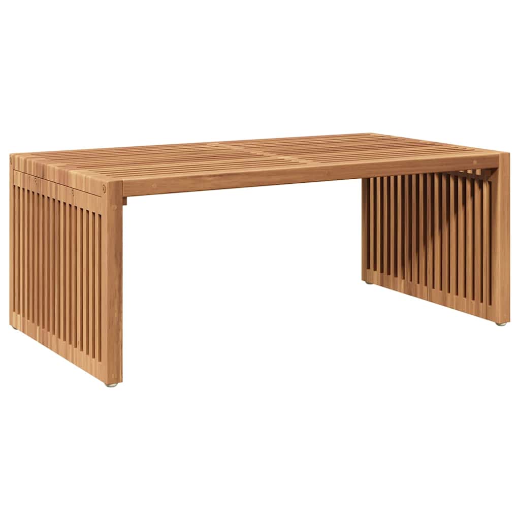 Tuin Bijzettafel Bruin 90 x 50 x 36 cm Massief Teakhout is nu te koop bij PeponiXL, paradijselijk wonen!