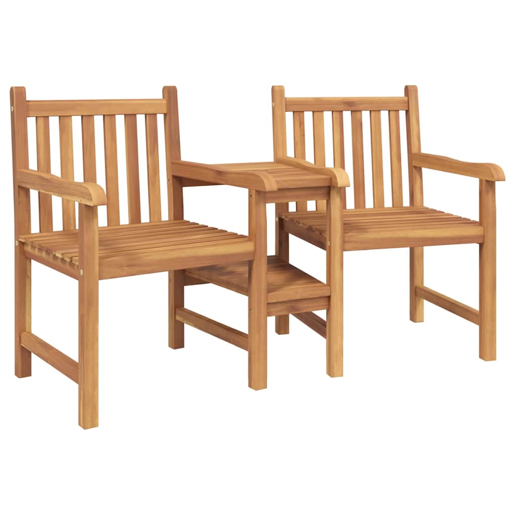 Tuinstoelen Bruin 152 x 63 x 89 cm Massief teakhout is nu te koop bij PeponiXL, paradijselijk wonen!