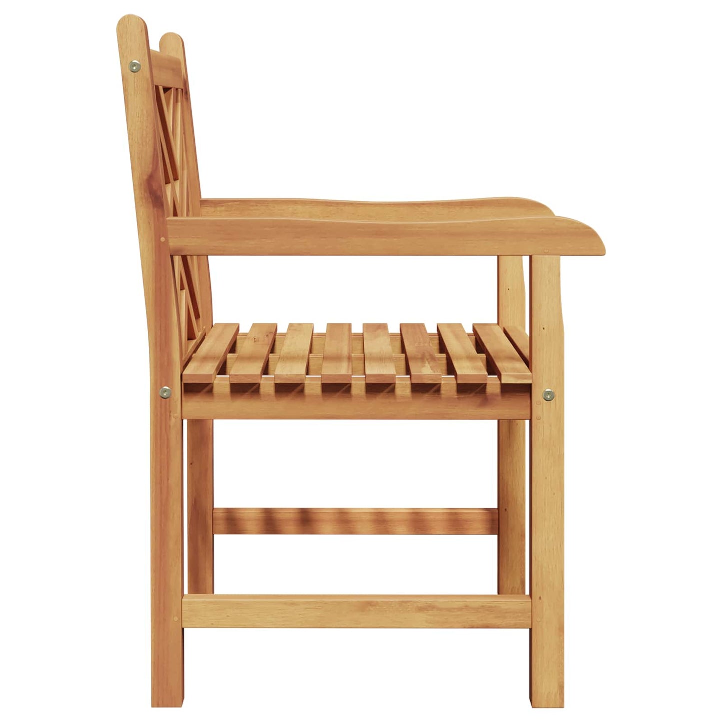 Tuinstoel 2 pcs 60 x 58 x 90 cm Massief Teakhout is nu te koop bij PeponiXL, paradijselijk wonen!