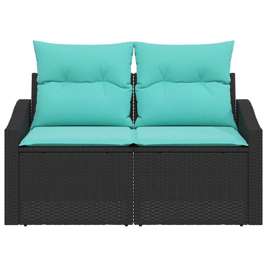 Tuinbank Grijs 123 x 62 x 69cm poly rattan is nu te koop bij PeponiXL, paradijselijk wonen!