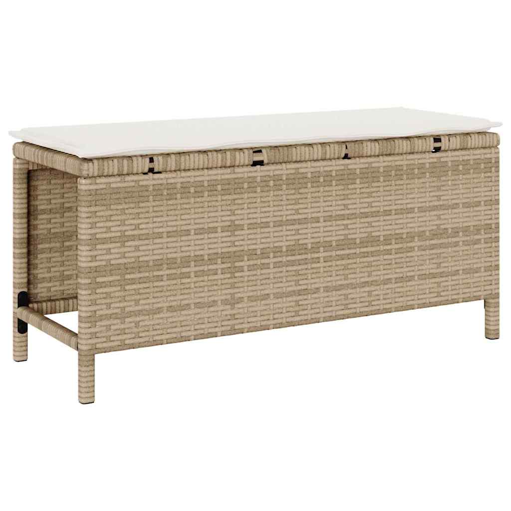 Tuin eettafelset Beige poly rattan is nu te koop bij PeponiXL, paradijselijk wonen!