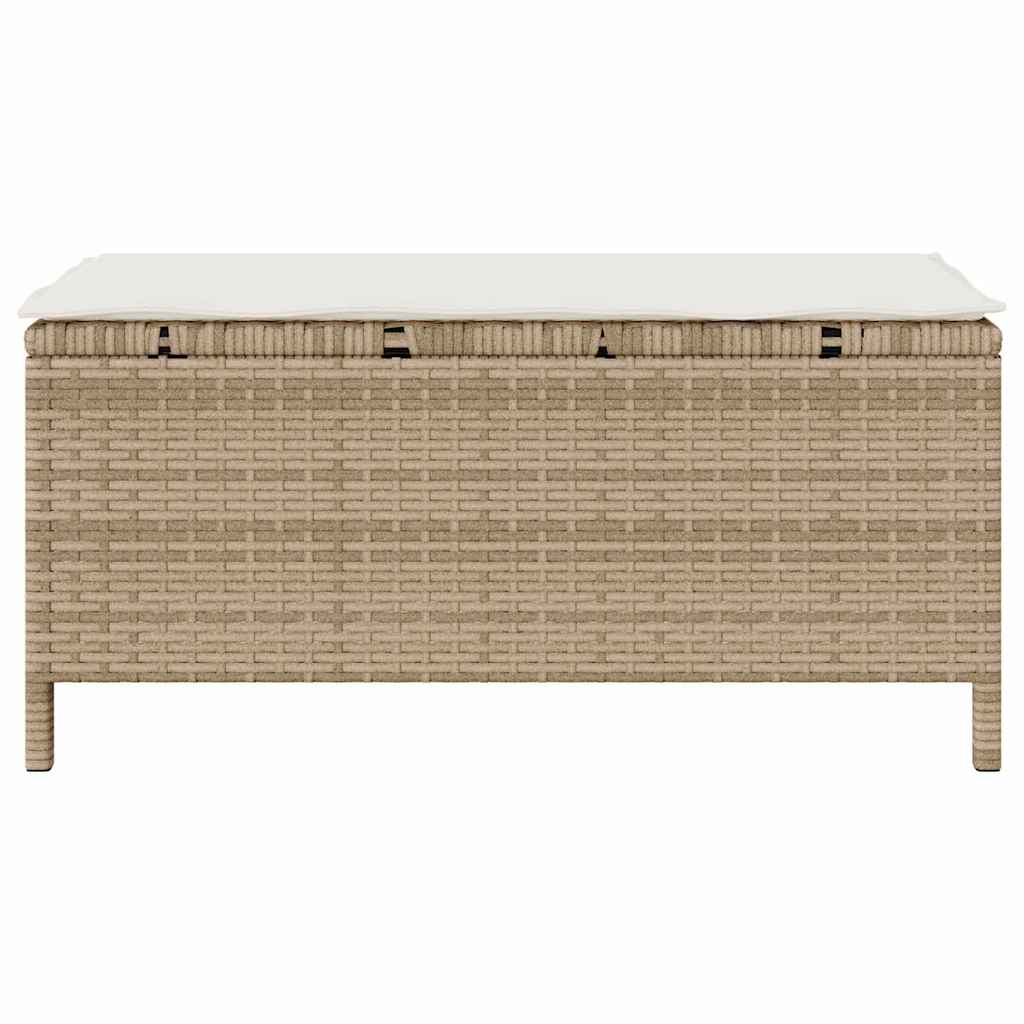 Tuin eettafelset Beige poly rattan is nu te koop bij PeponiXL, paradijselijk wonen!