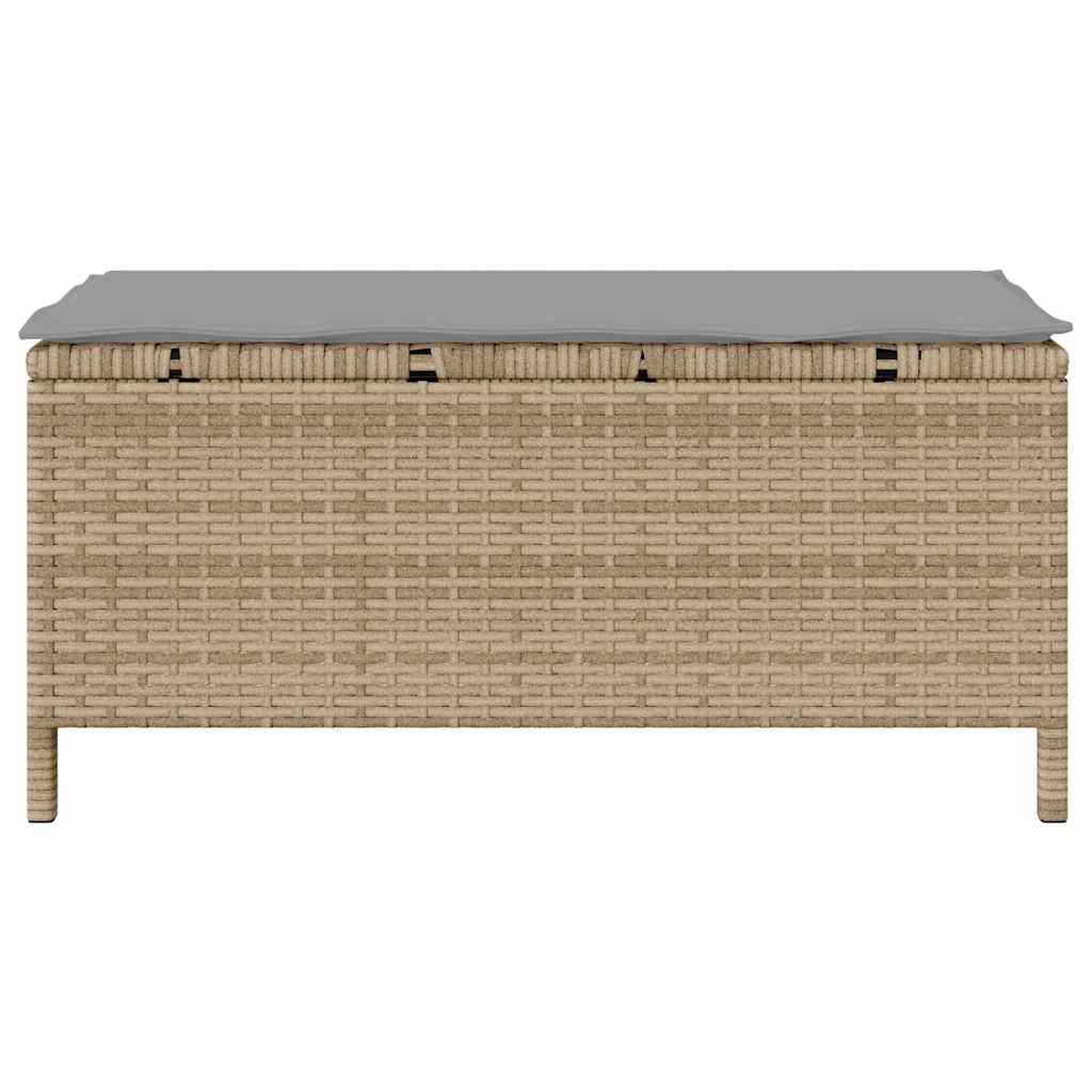 Tuin eettafelset Beige poly rattan is nu te koop bij PeponiXL, paradijselijk wonen!