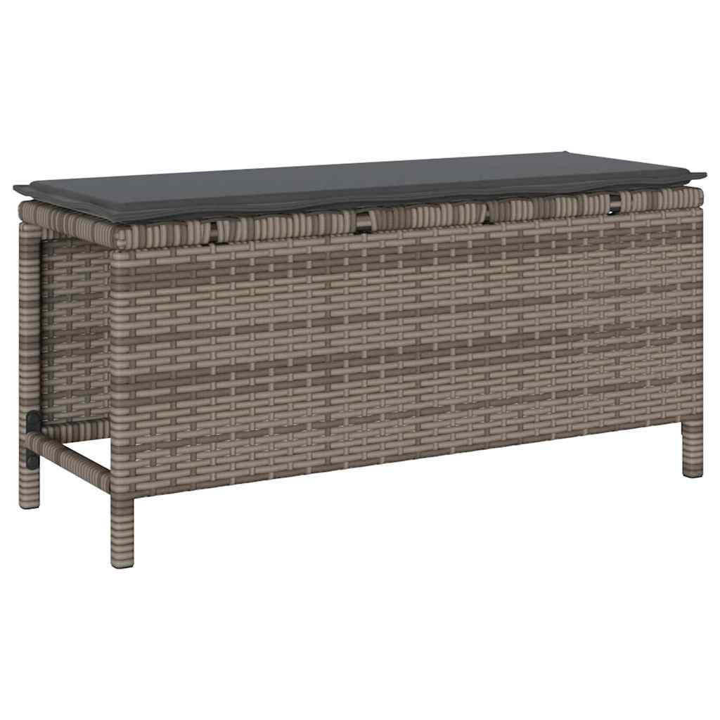Tuin eettafelset Grijs poly rattan is nu te koop bij PeponiXL, paradijselijk wonen!