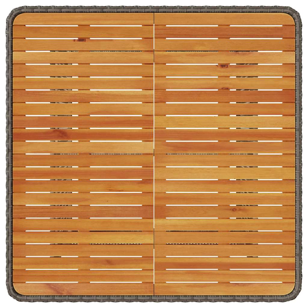 Tuin eettafelset Grijs poly rattan is nu te koop bij PeponiXL, paradijselijk wonen!