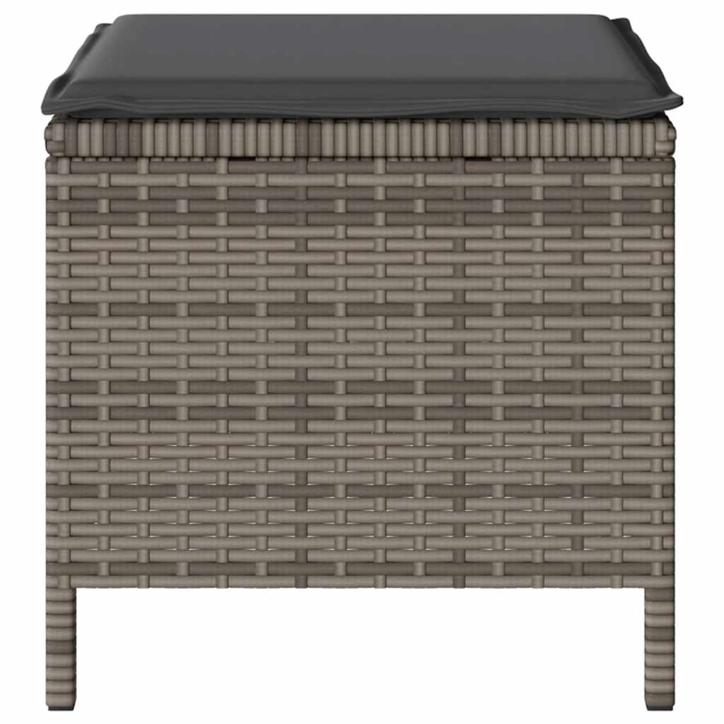 Tuin eettafelset Grijs poly rattan is nu te koop bij PeponiXL, paradijselijk wonen!
