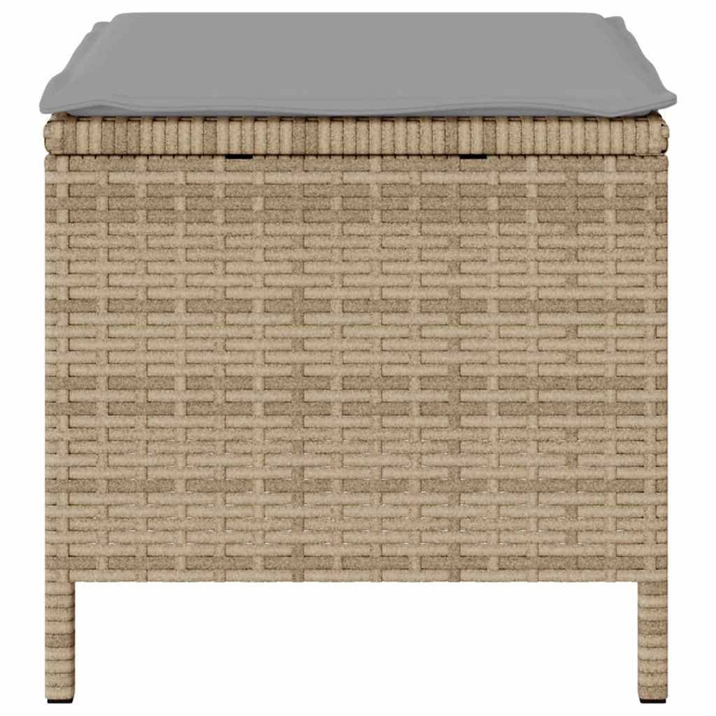 Tuin eettafelset Beige poly rattan is nu te koop bij PeponiXL, paradijselijk wonen!
