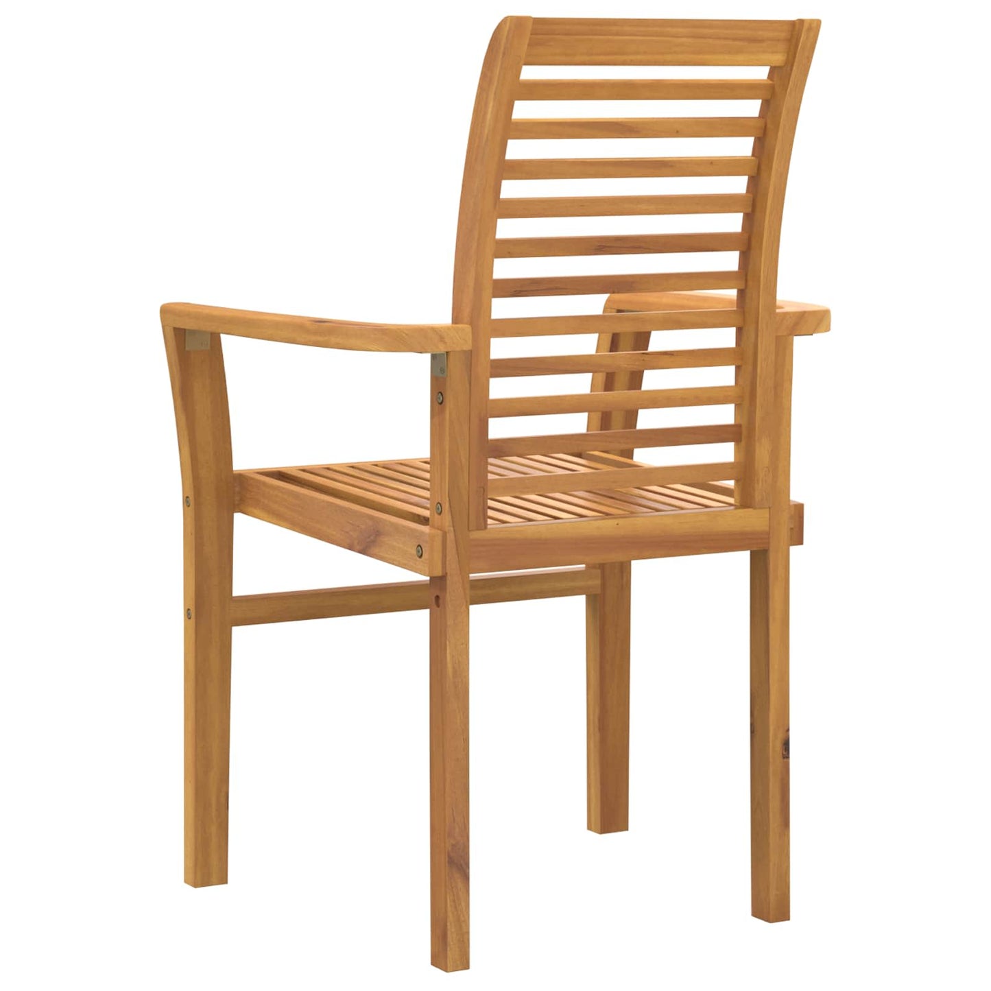 Eetkamerstoel 2 pcs Bruin 62 x 55 x 94 cm Massief Teakhout is nu te koop bij PeponiXL, paradijselijk wonen!