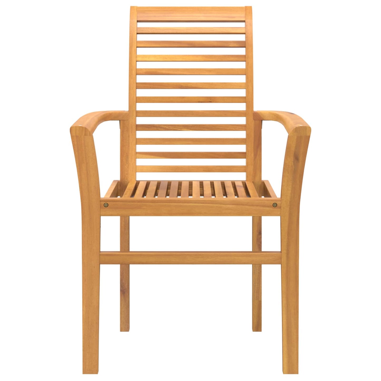 Eetkamerstoel 4 pcs Bruin 62 x 55 x 94 cm Massief Teakhout is nu te koop bij PeponiXL, paradijselijk wonen!