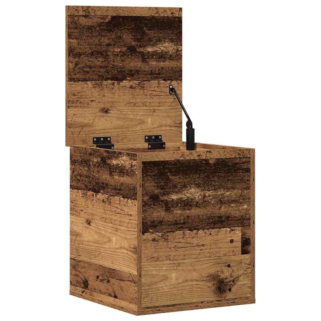 Opslagdoos met opslag Oud Hout 40 x 42 x 46 cm Bewerkt hout is nu te koop bij PeponiXL, paradijselijk wonen!