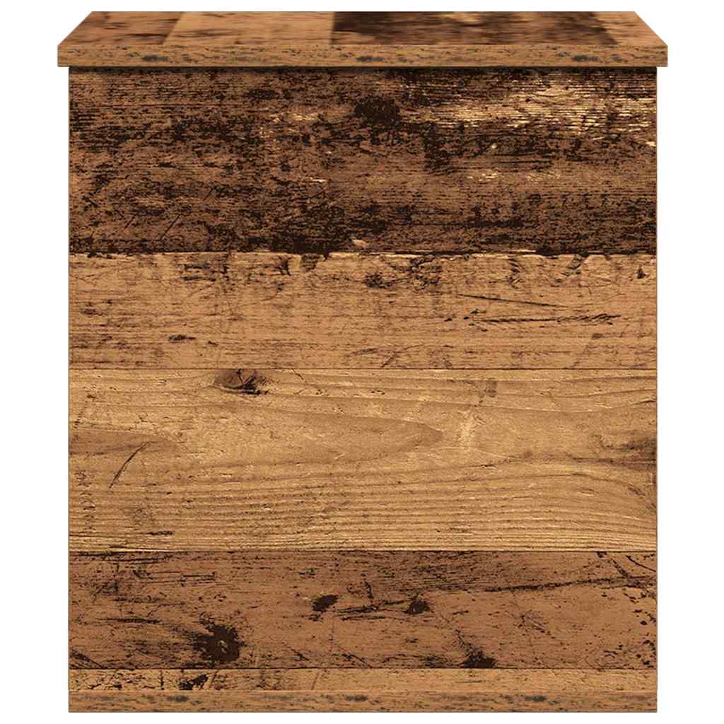Opslagdoos met opslag Oud Hout 40 x 42 x 46 cm Bewerkt hout is nu te koop bij PeponiXL, paradijselijk wonen!