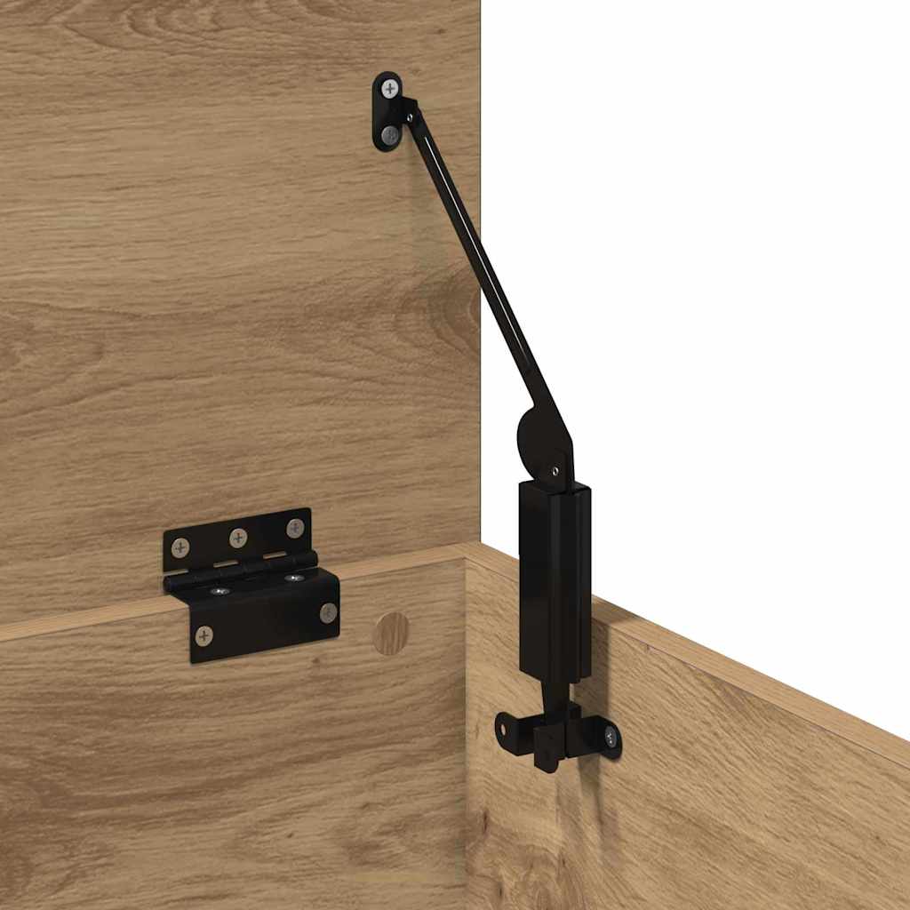 Opslagdoos Artisan Eiken 30 x 35 x 35 cm Bewerkt hout is nu te koop bij PeponiXL, paradijselijk wonen!