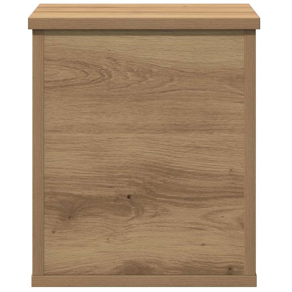 Opslagdoos Artisan Eiken 30 x 35 x 35 cm Bewerkt hout is nu te koop bij PeponiXL, paradijselijk wonen!