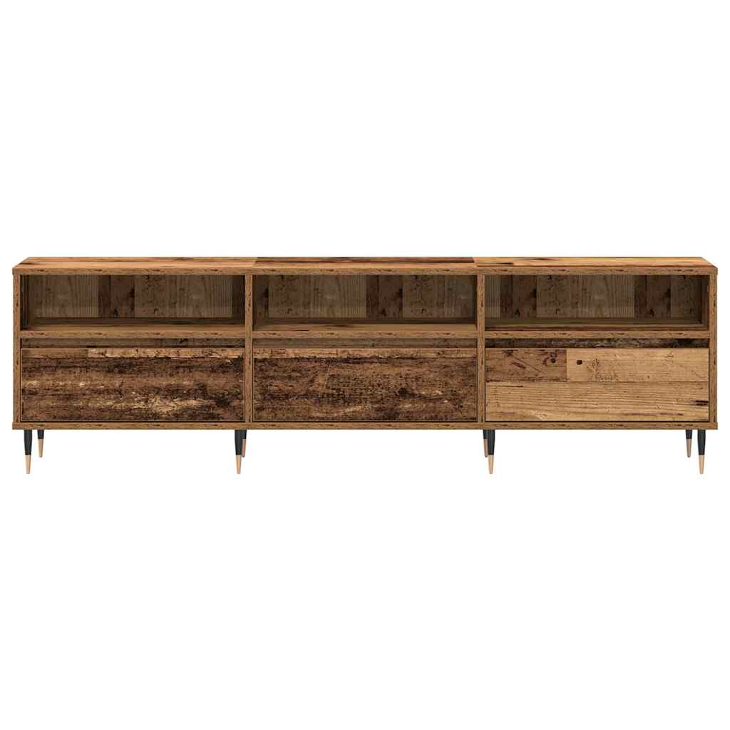 TV-kast Oud Hout 150 x 30 x 45 cm Bewerkt hout is nu te koop bij PeponiXL, paradijselijk wonen!
