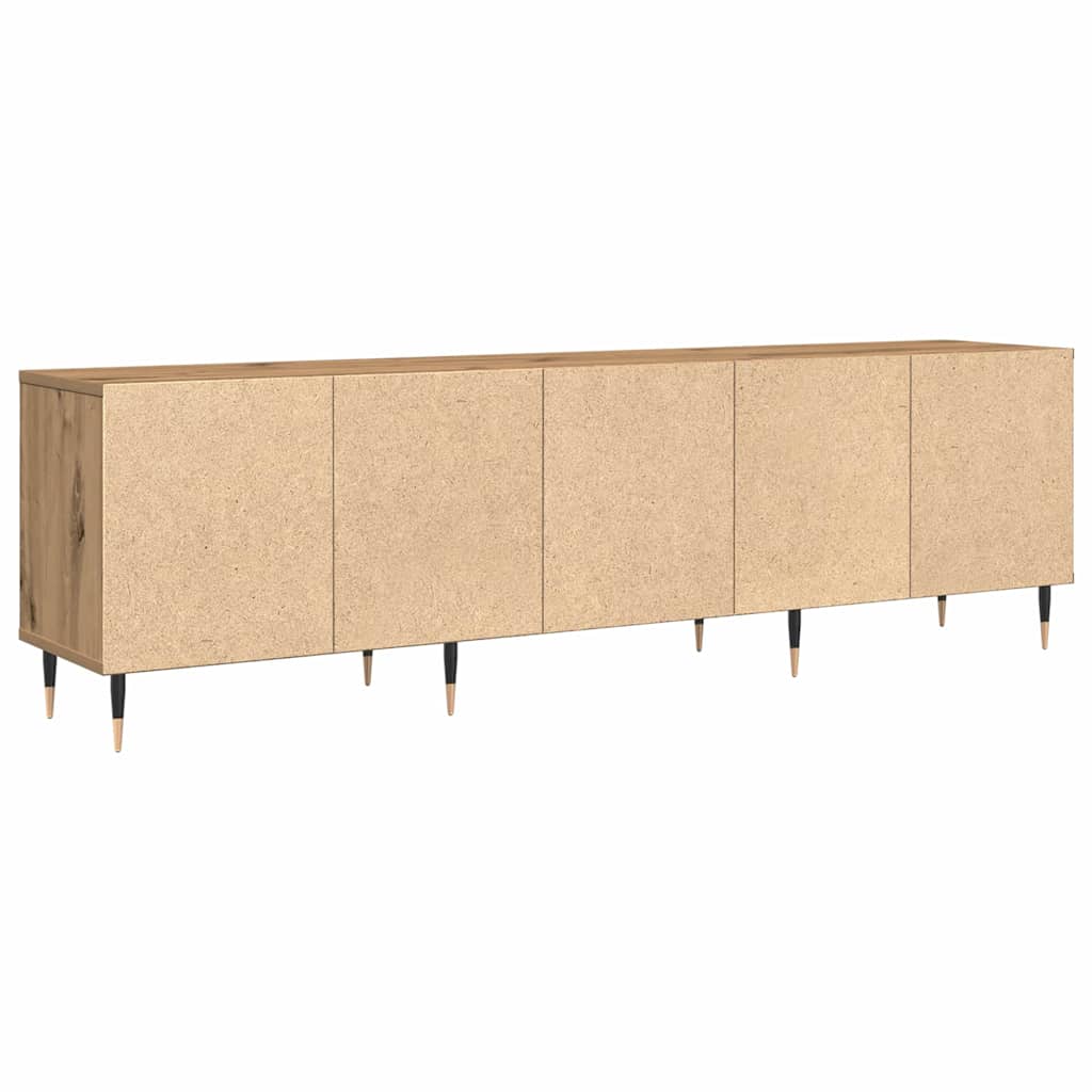 TV-kast Artisan Eiken 150 x 30 x 45 cm Bewerkt hout is nu te koop bij PeponiXL, paradijselijk wonen!