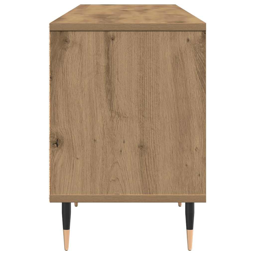 TV-kast Artisan Eiken 150 x 30 x 45 cm Bewerkt hout is nu te koop bij PeponiXL, paradijselijk wonen!