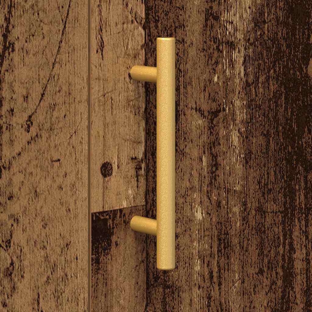 Dressoir Oudhout 90 x 34 x 80 cm Bewerkt hout is nu te koop bij PeponiXL, paradijselijk wonen!