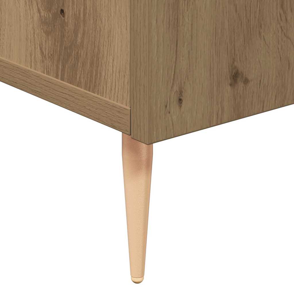 Dressoir Artisan Eiken 90 x 34 x 80 cm Bewerkt hout is nu te koop bij PeponiXL, paradijselijk wonen!