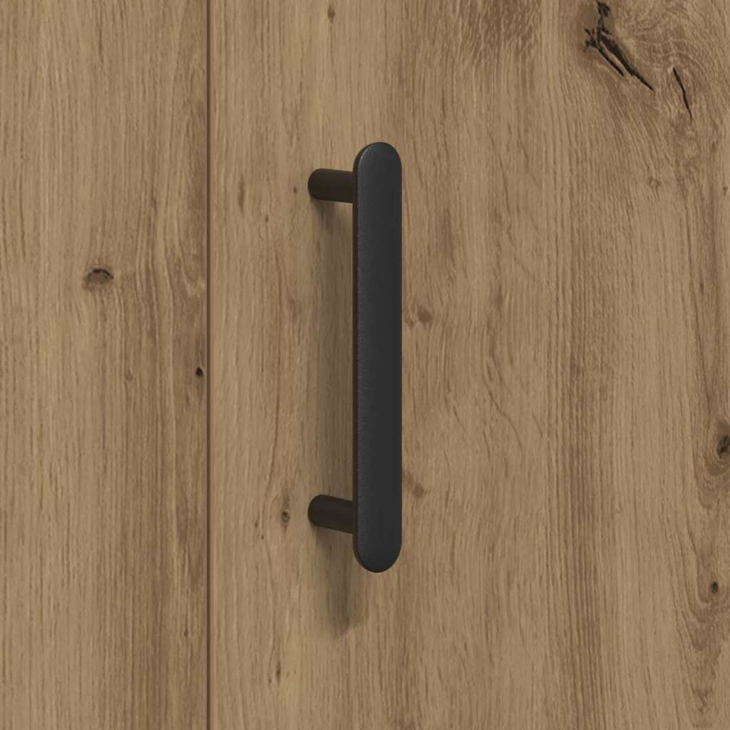 Dressoir Artisan Eiken 90 x 34 x 80 cm Bewerkt hout is nu te koop bij PeponiXL, paradijselijk wonen!