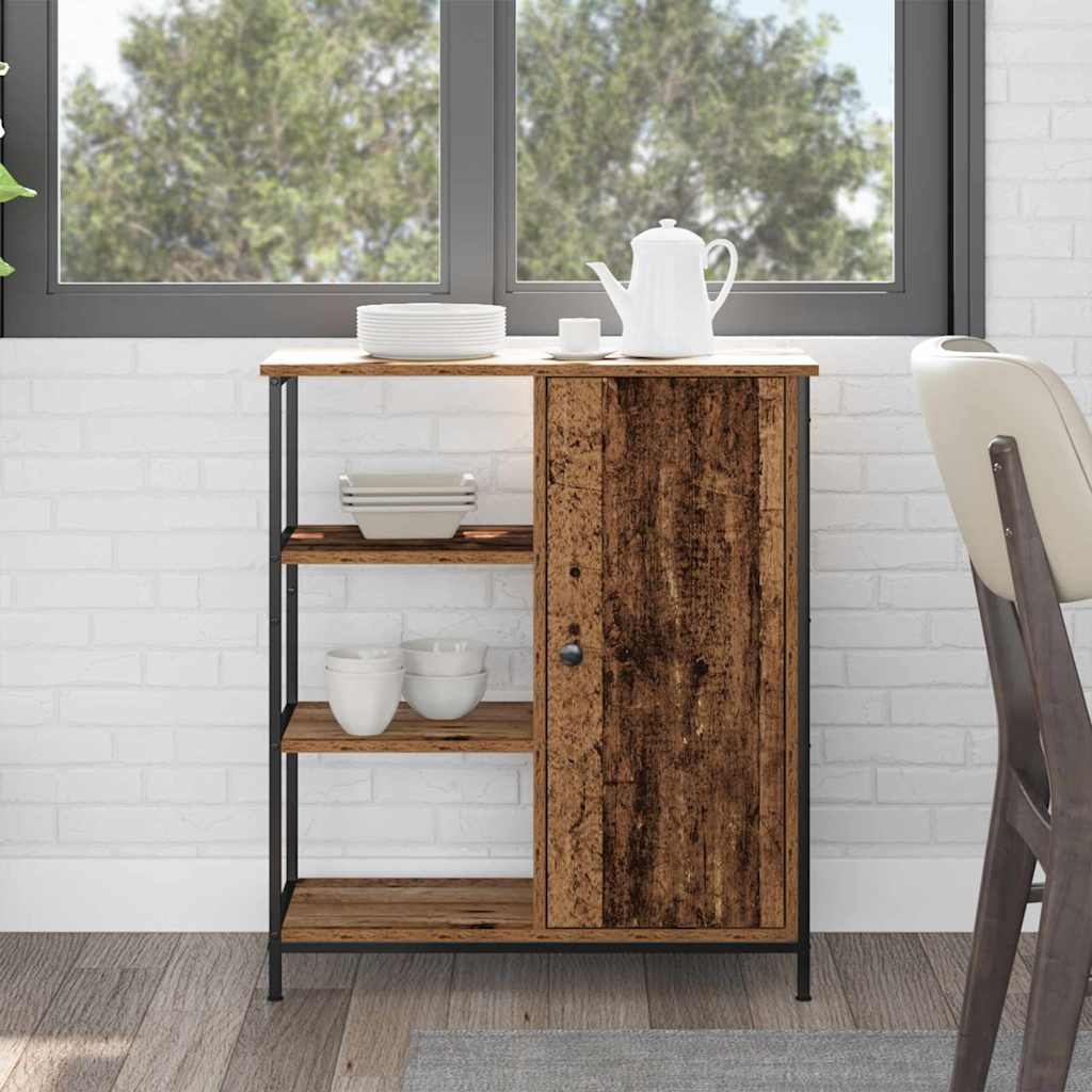 Dressoir Oudhout 70 x 30 x 80 cm is nu te koop bij PeponiXL, paradijselijk wonen!