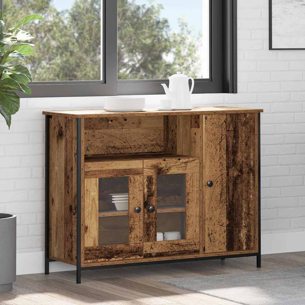 Dressoir Oudhout 100 x 35 x 75 cm is nu te koop bij PeponiXL, paradijselijk wonen!
