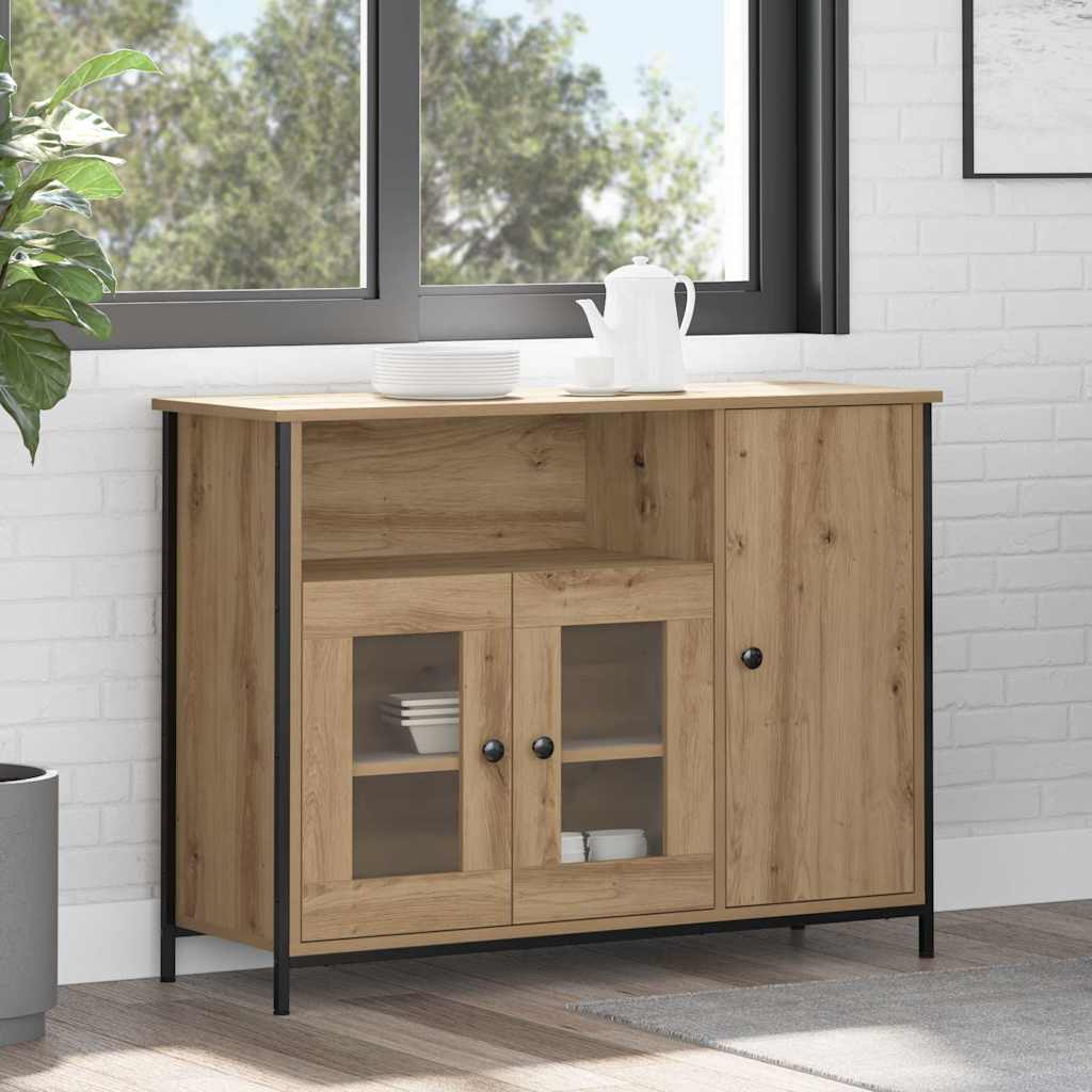 Dressoir Artisan Eiken 100 x 35 x 75 cm is nu te koop bij PeponiXL, paradijselijk wonen!