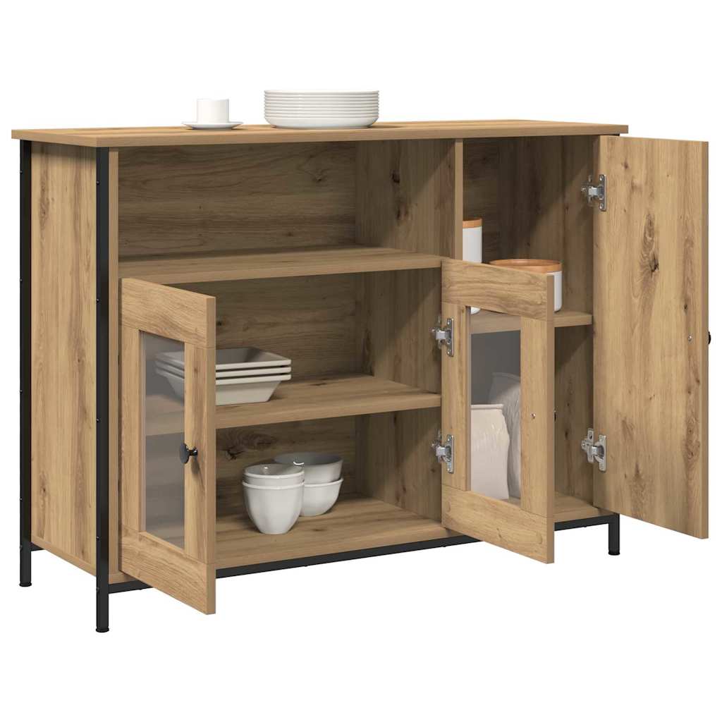 Dressoir Artisan Eiken 100 x 35 x 75 cm is nu te koop bij PeponiXL, paradijselijk wonen!