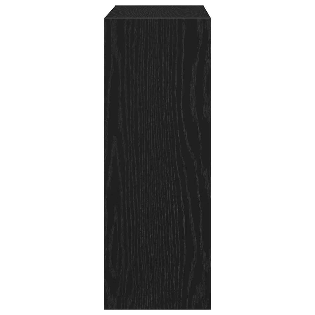 Schoenenkast met plank Zwart Eiken 60 x 21 x 57 cm Bewerkt hout is nu te koop bij PeponiXL, paradijselijk wonen!