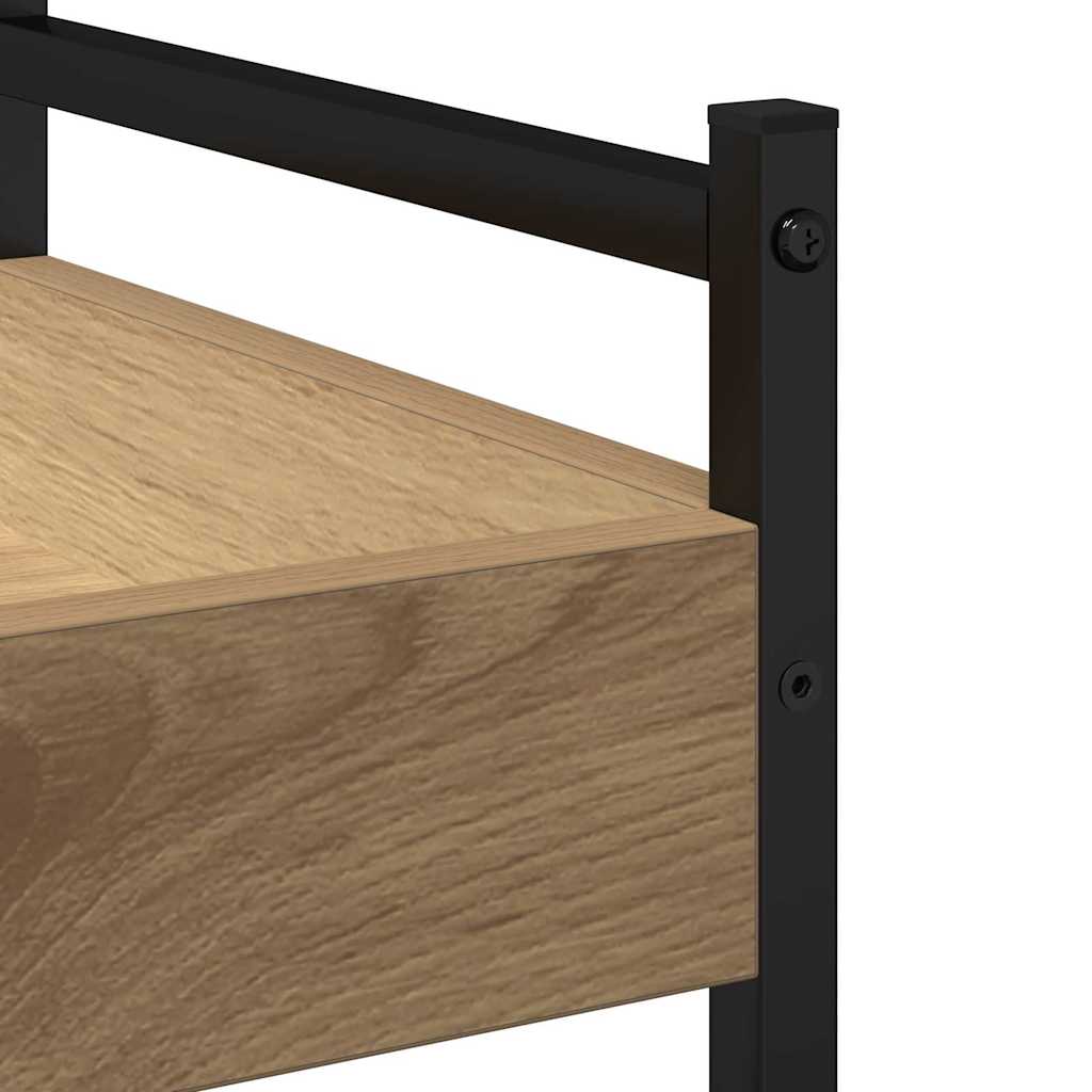 Keuken Trolley Artisan Eiken 50 x 30 x 70 cm Bewerkt hout is nu te koop bij PeponiXL, paradijselijk wonen!