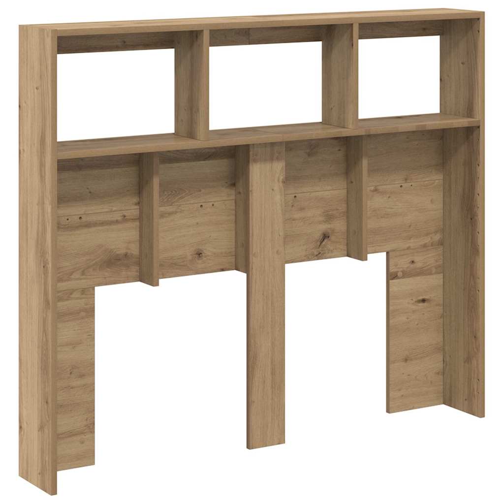 Hoofdbord Artisan Eiken 120 x 17 x 102 cm Bewerkt hout is nu te koop bij PeponiXL, paradijselijk wonen!