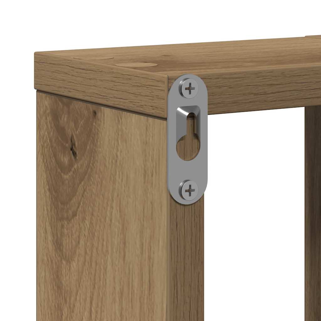Wandplank Wandgemonteerd Artisan Eiken 104.5 x 43 x 10 cm is nu te koop bij PeponiXL, paradijselijk wonen!