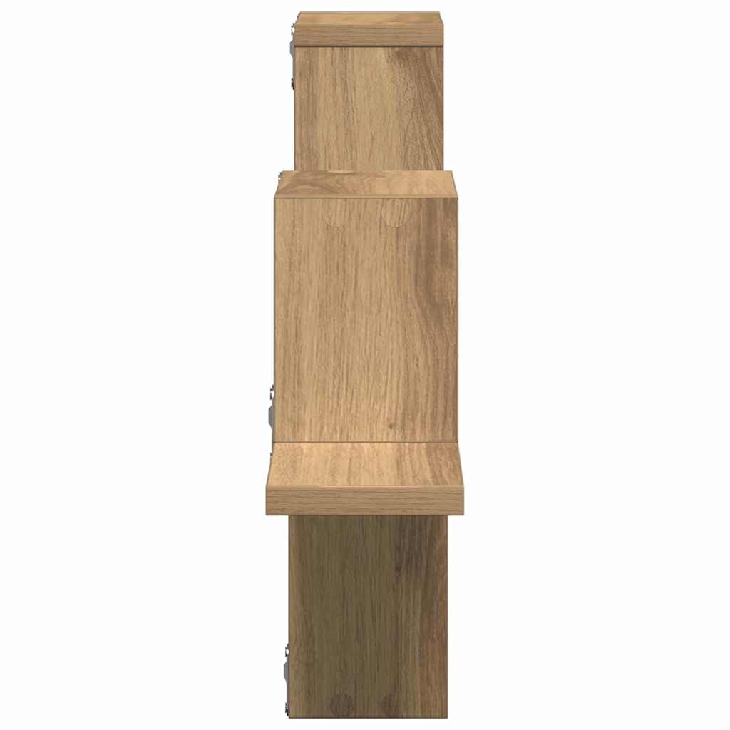Wandplank Wandgemonteerd Artisan Eiken 104.5 x 43 x 10 cm is nu te koop bij PeponiXL, paradijselijk wonen!