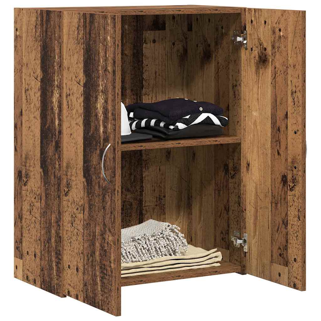 Kantoorkast Zwart Eiken 70 x 32 x 77.5 cm Bewerkt hout is nu te koop bij PeponiXL, paradijselijk wonen!